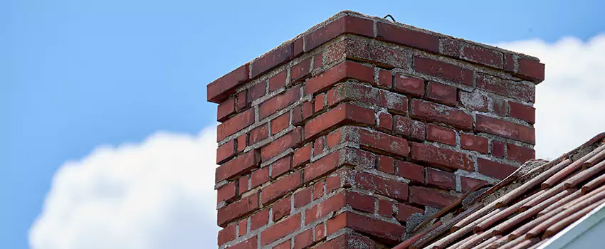 Brick Chimney Flue Installation in Milford, MA