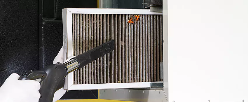 Clogged Air Duct Cleaning Process in Milford, MA