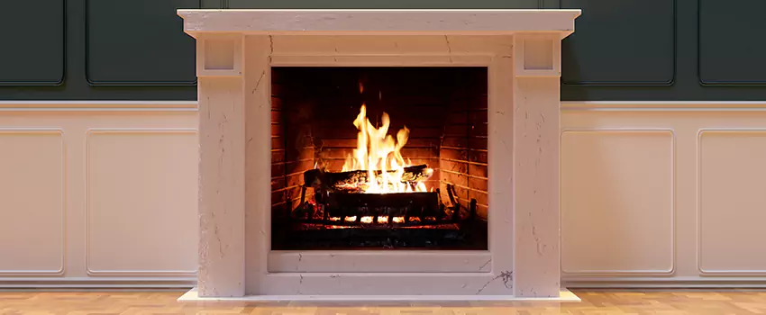 Decorative Electric Fireplace Installation in Milford, Massachusetts