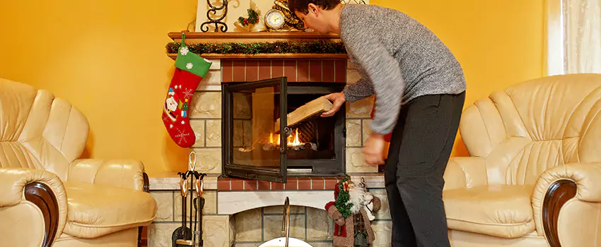 Gas to Wood-Burning Fireplace Conversion Services in Milford, Massachusetts