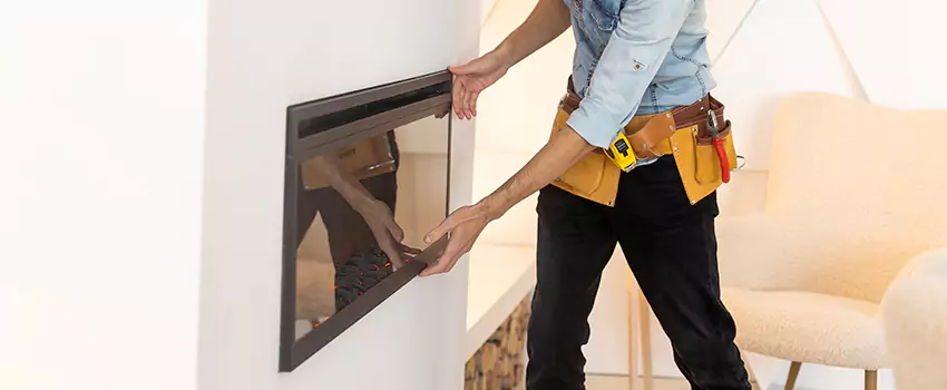 Metal Fireplace Installation in Milford, Massachusetts