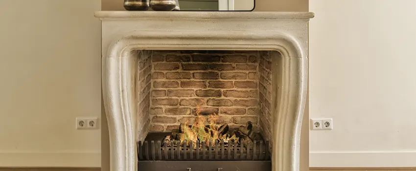 Vintage-style Fireplace Redesign in Milford, Massachusetts