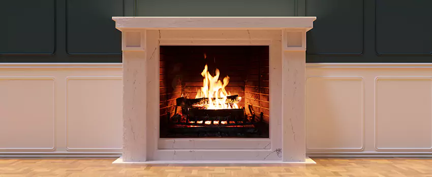 Open Flame Wood-Burning Fireplace Installation Services in Milford, Massachusetts