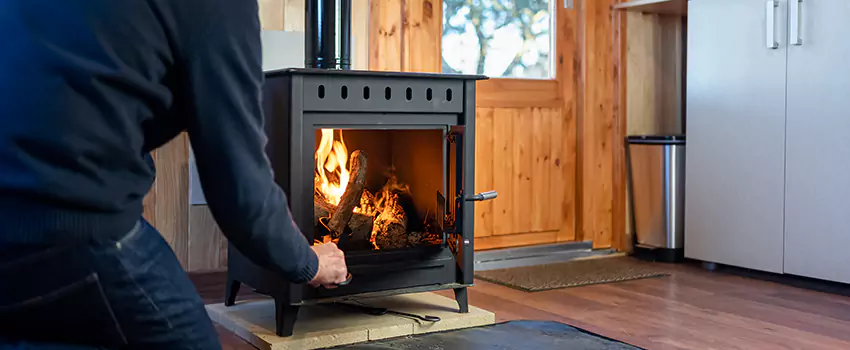 Open Hearth Wood Fireplace Installation in Milford, MA