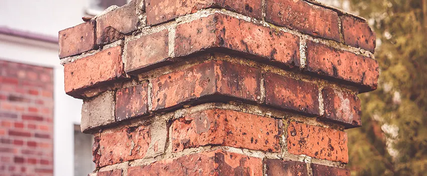 Cracked Chimney Bricks Repair Cost in Milford, Massachusetts